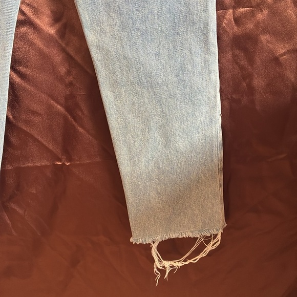 Simple Society Y2K light wash distressed stars rhinestones high rise jeans 5/27 - Picture 6 of 16